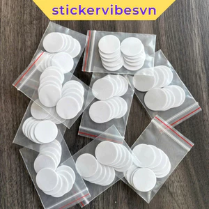 Combo 10, 20 miếng keo dán xốp 2 mặt siêu dính loại dày 1mm