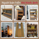 【Bảo hành trọn đời】Kệ đựng đồ nhà bếp nhiều lớp giá đựng đồ lò vi sóng tủ đựng đồ gia vị bát đĩa nồi cơm gia dụng — ảnh 3