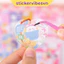 Sticker kim tuyến dễ thương dán trang trí, hình dán cute nhiều mẫu lựa chọn