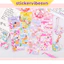 Sticker kim tuyến dễ thương dán trang trí, hình dán cute nhiều mẫu lựa chọn