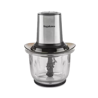 Máy xay thịt Nagakawa NAG0812, công suất 400W, dung tích 1.5L, lưỡi dao inox 304, bảo hành 12 tháng