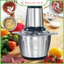 Máy xay thịt, máy xay sinh tố cối inox 4 lưỡi đa năng công suất 200W xay thịt, tỏi ớt, rau củ quả