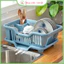 Rổ úp chén Việt Nhật - giá úp bát dĩa có khay hứng nước có để đũa muỗng thông minh mẫu mới