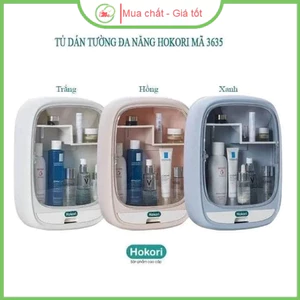 Tủ mỹ phẩm dán tường Hokori (tặng miếng dán + đinh vít)