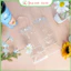 Túi nhựa PVC trong suốt có quai xách đựng bình cốc ly giữ nhiệt tiện lợi cho người đi học đi làm