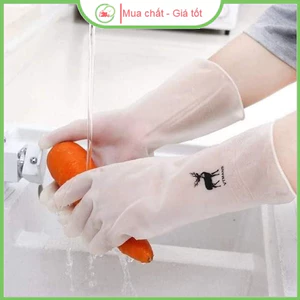 Găng Tay Cao Su Hình Hươu Siêu Dai Siêu Bền - Rửa Bát, Làm Bếp, Làm Vườn, Dọn Dẹp - Bảo Vệ Da Tay