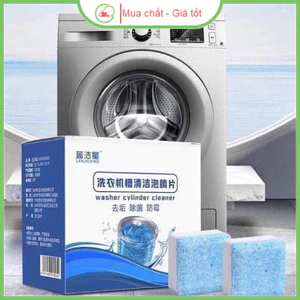 Hộp 12 Viên Tẩy Lồng Máy Giặt Cực Mạnh Diệt Vi Khuẩn