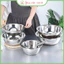 Bộ 5 chậu thau inox cao cấp rửa thực phẩm