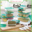 Bộ hộp đựng thực phẩm 17 món - Set 17 hộp nhựa tủ lạnh cao cấp bảo quản đồ ăn
