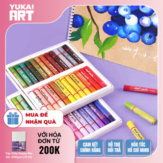 [Hỏa tốc HCM] Màu Sáp Dầu Cao Cấp Mont Marte Bộ 12/24/36/48 Màu