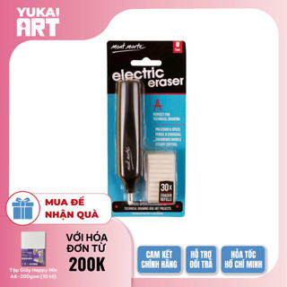 [Hỏa tốc HCM] Tẩy Điện Mont Marte Kèm 30 Viên Tẩy - Mont Marte Electric Eraser With 30pc Erasers
