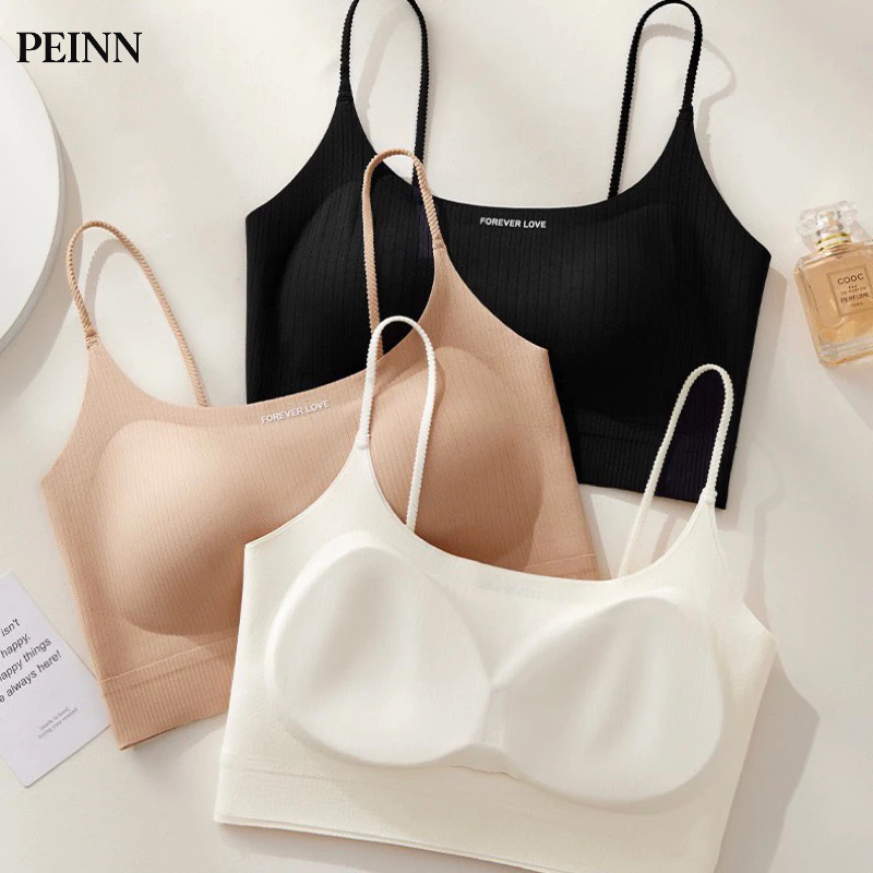 [Peinn] Áo Bra Nữ Su Tăm 2 Dây FOREVER LOVE Có Mút Nâng Ngực Quyến Rũ ALC03