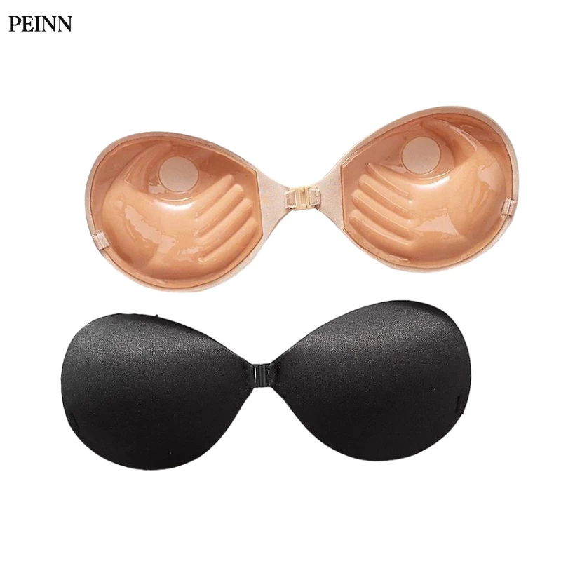 [Peinn] ÁO BRA PKS01 DÁN NÂNG NGỰC SILICON CÀI TRƯỚC KHÔNG GỌNG HÌNH BÀN TAY P29