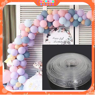 Dây kết nối bóng tạo kiểu bóng đơn giản dễ làm tự trang trí sinh nhật bé trai bé gái người lớn tại nhà dài 5m