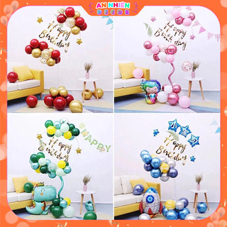 Trụ Bóng Giả Bóng Bay trang trí sinh nhật sự kiện nhiều mẫu dễ làm đơn giản [TRỤ KHÔNG KÈM BÓNG] PTU6