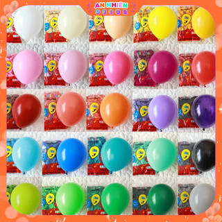 Set 30/50/100 Bóng Bay Trang Trí Sinh Nhật Kỷ Yếu, Decor Trang Trí Phòng Tân Hôn Loại Dày Dặn siêu Đẹp BB6