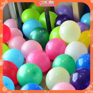 Set 30/50/100 Bóng Bay Trang Trí Sinh Nhật Kỷ Yếu, Decor Trang Trí Phòng Tân Hôn Loại Dày Dặn siêu Đẹp BB6