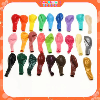 Set 30/50/100 Bóng Bay Trang Trí Sinh Nhật Kỷ Yếu, Decor Trang Trí Phòng Tân Hôn Loại Dày Dặn siêu Đẹp BB6