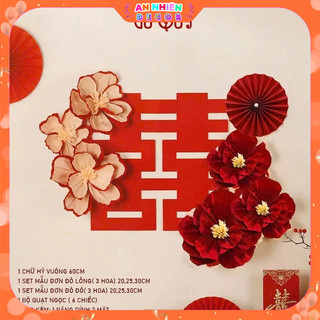 Tổng Hợp Các Sét Bóng Bay Trang Trí Phòng Cưới, Tân Hôn Siêu Lãn Mạn, Combo Trang Trí Dễ Làm Tại Nhà