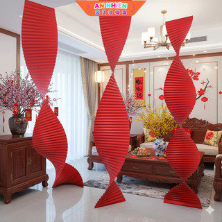 Giấy Thả Trần Đỏ Trang Trí 3x30cm – Decor Tết Nguyên Đán 2026 & Trang Trí Cưới Hỏi Sang Trọng