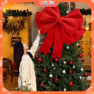 Nơ Xốp Màu Đỏ, Hồng Trang Trí Tết, Noel, Phòng cưới, Decor Quán Cafe, Văn Phòng, Sang Trọng, Dễ Kết Hợp Nhiều Không Gian