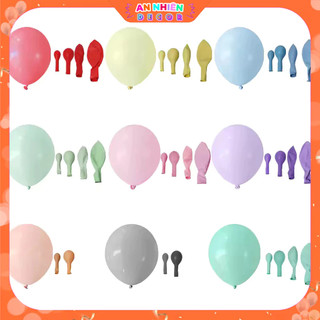 [Sỉ] Combo Trộn 100 Bóng Bay Pastel Cao Su 25cm – Mix Nhiều Màu Trang Trí Tiệc, Sinh Nhật, Cưới Hỏi