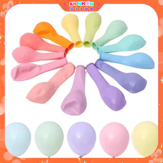 [Sỉ] Combo Trộn 100 Bóng Bay Pastel Cao Su 25cm – Mix Nhiều Màu Trang Trí Tiệc, Sinh Nhật, Cưới Hỏi