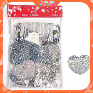 Dây Đuôi Tim Buộc Bóng Nhiều Màu Trang Trí Decor Phòng Cưới Hỏi Tân Hôn, Valentine, Tốt Nghiệp