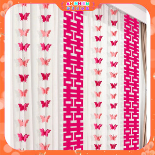 Dây Hồ Điệp 3D Trang Trí Decor Phòng Cưới, Tân Hôn, Lễ Tết, Kỷ Yếu Hottrend PKC6