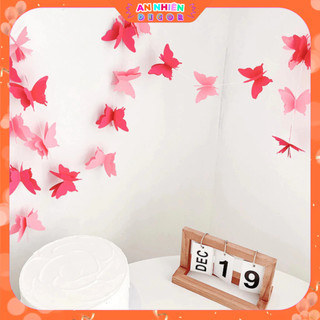 Dây Hồ Điệp 3D Trang Trí Decor Phòng Cưới, Tân Hôn, Lễ Tết, Kỷ Yếu Hottrend PKC6
