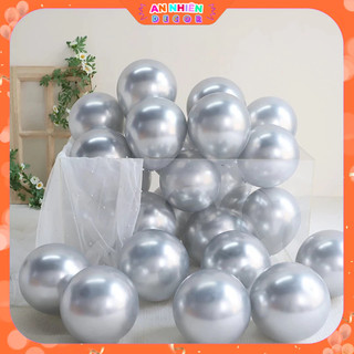 Set 50 Bóng Bay Siêu Nhũ, Bong Bóng Trang Trí Sinh Nhật , Phòng Cưới, Sự Kiện, Kỷ Yếu, Khai Trương