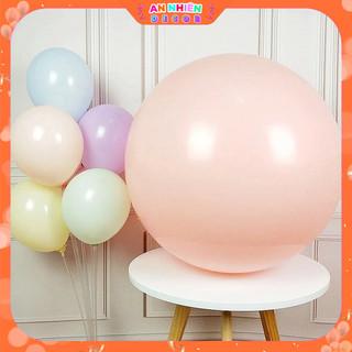 [Cỡ Đại] Bóng Bay Màu Thường, Pastel Cỡ Lớn Trang Trí Sinh Nhật, Thôi Nôi, Cưới Hỏi Decor Chụp Ảnh BB6