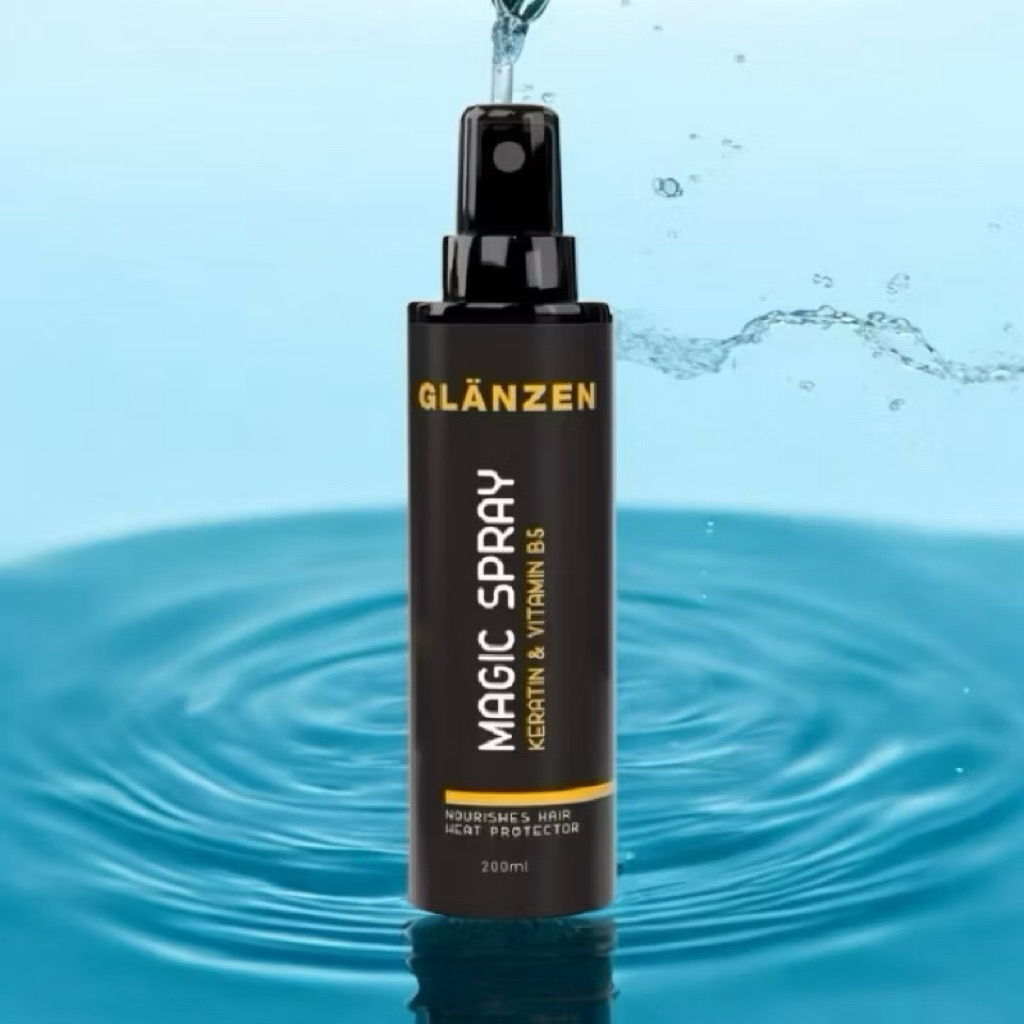 [Chính Hãng] Xịt dưỡng tóc GLANZEN MAGIC SPRAY 200ml Giảm rụng, Dưỡng tóc mềm mượt, Giảm khô xơ
