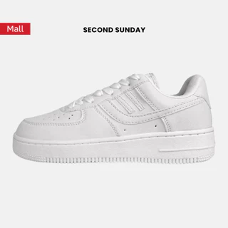 Giày Thể Thao Sneaker Nam Nữ Second Sunday White Day Đế Tăng Chiều Cao 4cm SK45