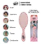 Lược trải gỡ rối tóc dòng truyền thống họa tiết hoạt hình ELEGANT PRINCESS & LOVE
