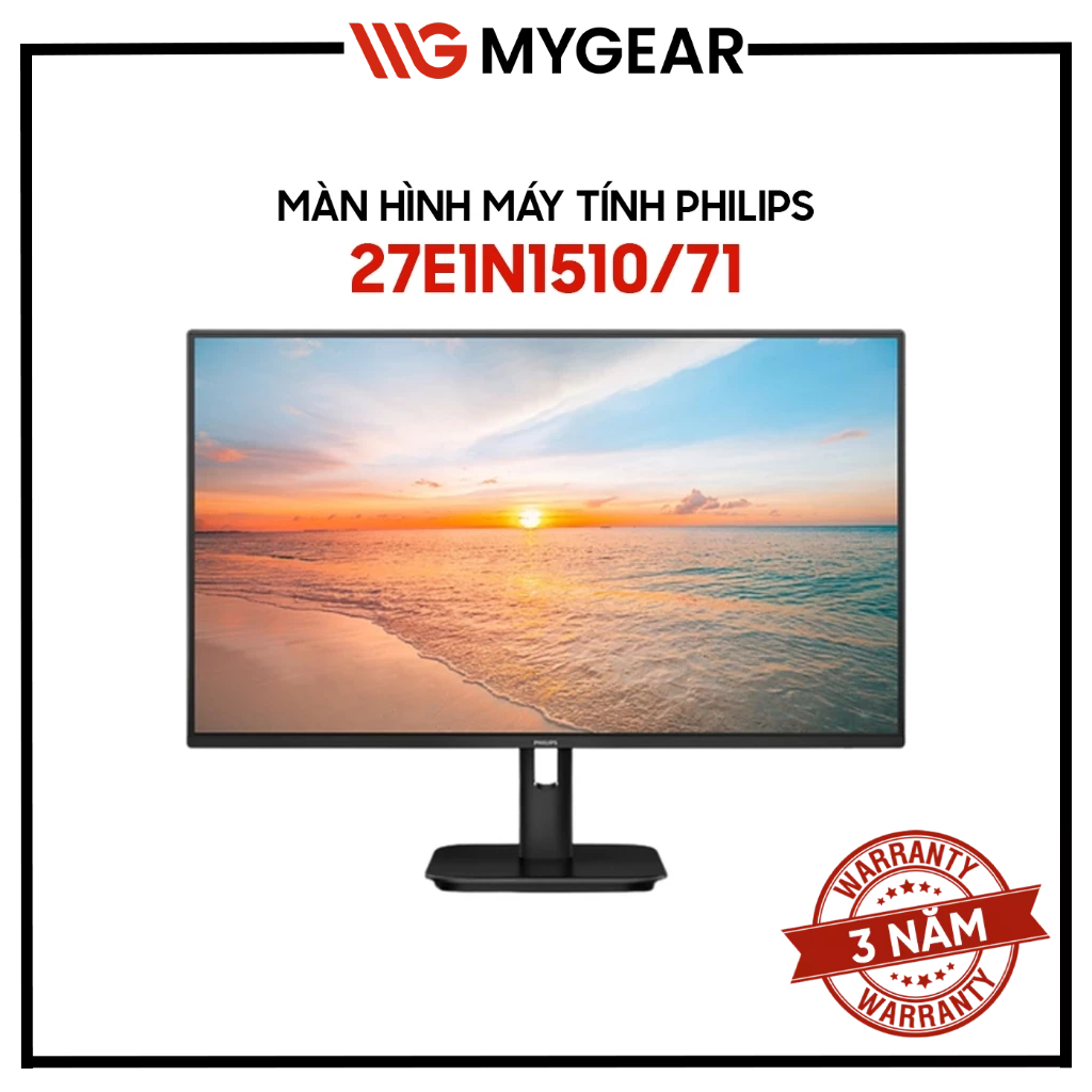 Màn hình Philips 27E1N1510/71 27E2N2500 27 inch QHD 1ms IPS 120Hz (OC) - Bảo hành 36 tháng