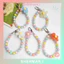Dây chuyền điện thoại di động đính cườm đầy màu sắc Candy Flower Chống thất lạc và bền bỉ