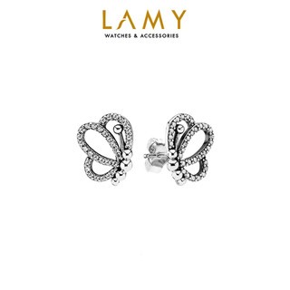 Khuyên tai nữ LAMY Butterfly Outlines Earrings 3053 - Khuyên tai bạc cao cấp S925 ALE