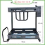 Kệ gia vị 2 tầng đa năng đựng gia vị, dao thớt, đũa thìa chất liệu thép sơn tĩnh điện