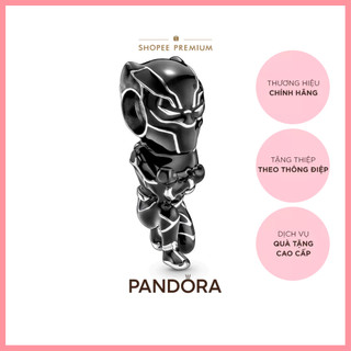 Charm Bạc Marvel x Pandora Nhân Vật Black Panther