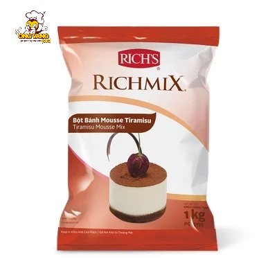 Bột bánh mousse tiramisu Rich's Richmix
