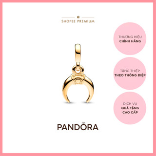 Charm Treo Pandora Mạ Vàng 14K Mắt Trăng Lưỡi Liềm