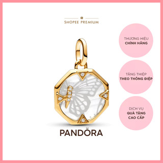 Charm Treo Pandora ME Mạ Vàng 14k Biểu Tượng Bươm Bướm