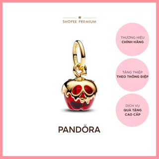 Charm Disney x Pandora Mạ Vàng 14K Quả Táo Độc