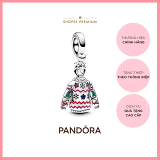 Charm Bạc Pandora Moments Áo Len Giáng Sinh Nhiều Màu