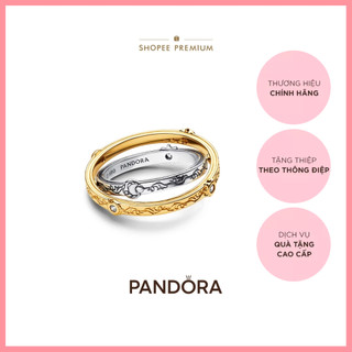 Nhẫn Mạ Vàng 14k Game Of Thrones x Pandora - Vũ Trụ Westeros Xoay Chuyển