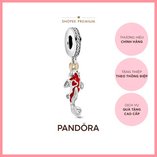 Charm Pandora Moments Bạc Cá Chép Ngậm Đồng Tiền