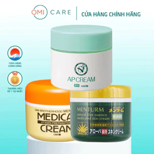 Kem Dưỡng Ẩm Làm Mềm Da Dành Cho Da Khô, Nứt Nẻ Omi Menturm Nhật Bản (145g/hũ)