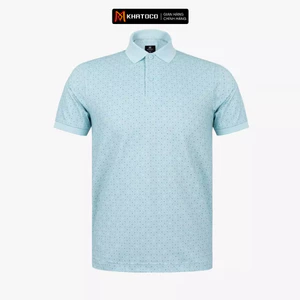 Áo polo nam KHATOCO không túi A2MN458R2-CNIN056-2802-N