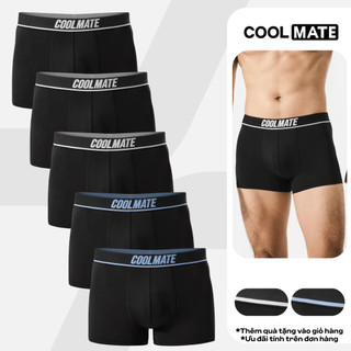 [GIÁ TỐT TRÊN LIVE][MUA 5 TẶNG 1]Combo 5 Quần Lót Nam Trunk Active Mesh Thoáng mát, Co giãn, Nhanh Khô - Coolmate